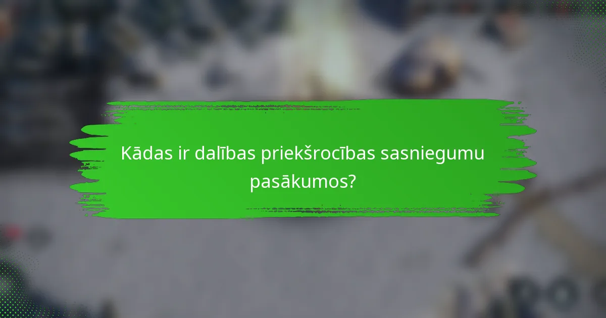 Kādas ir dalības priekšrocības sasniegumu pasākumos?