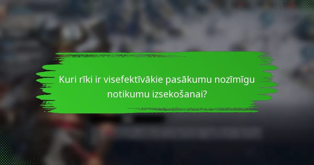 Kuri rīki ir visefektīvākie pasākumu nozīmīgu notikumu izsekošanai?
